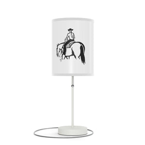 "Jog Away" Lamp on a Stand