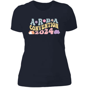 Rabbits, Friends & More Rabbits Convention 24 Ladies Boyfriend T-shirt