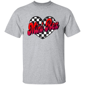 Mini Rex Checkered Heart Youth T-shirt