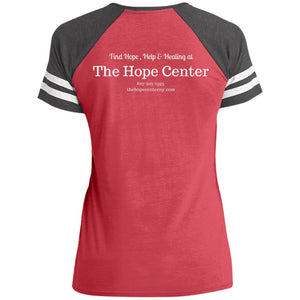 The Hope Center Ladies' Game V-Neck T-Shirt