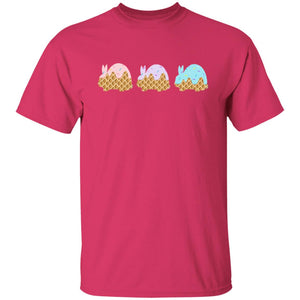 3 Scoops of Rabbit Adult Basic T-Shirt