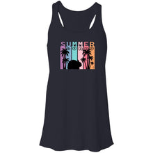 Summer Bunny Flowy Racerback Tank