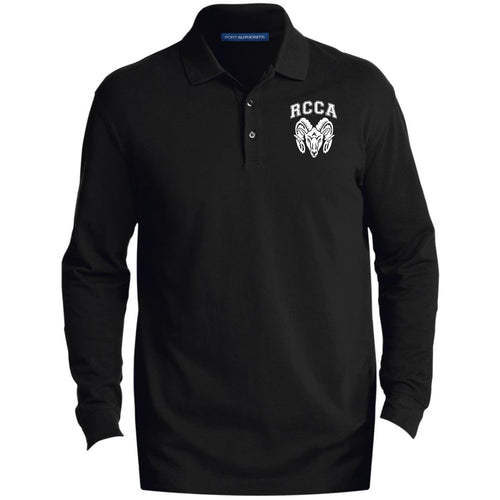RCCA Dress Code Adult Long Sleeve Polo