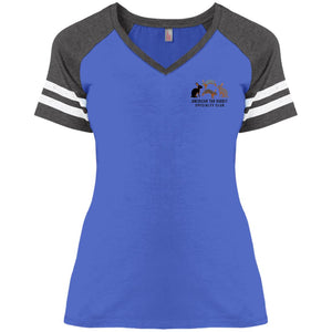 Colors Ladies' Game V-Neck T-Shirt