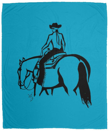 Jog Away Cozy Plush Fleece Blanket - 50x60