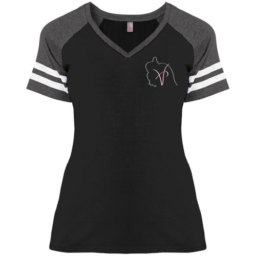 Vp rabbit Ladies' Game V-Neck T-Shirt
