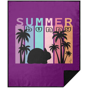 Summer Bunny Premium Picnic Blanket 50x60