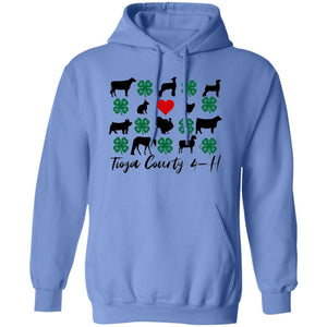 Tioga County 4-H "The Heart of it All" adult hoodie