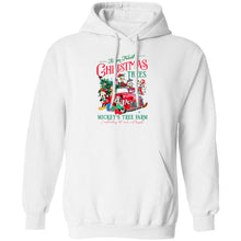 Mickey's Christmas Trees Adult Pullover Hoodie