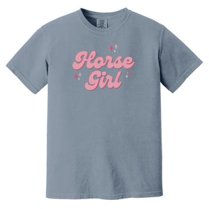 Horse girl Garment-Dyed T-Shirt
