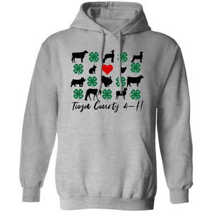 Tioga County 4-H "The Heart of it All" adult hoodie