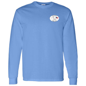 Czech Frosty Adult Long Sleeve T-Shirt with Chest and Full Back Logo