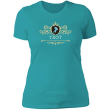 Trot & Scrolls Ladies' Boyfriend T-Shirt