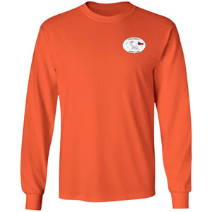 Czech Frosty Adult Long Sleeve T-Shirt with Chest and Full Back Logo