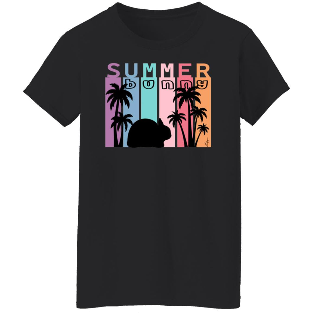 Summer Bunny Ladies' T-Shirt