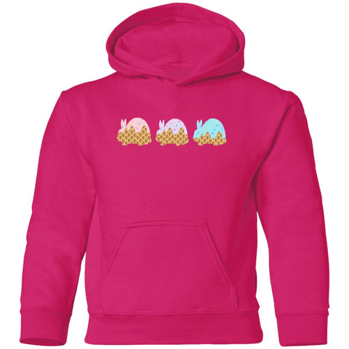 3 Scoops of Rabbit Youth Hoodie