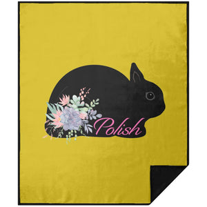 Polish Rabbit Premium Picnic Blanket 50x60