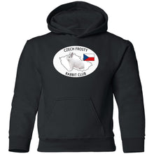 Czech Frosty Youth Pullover Hoodie with full front