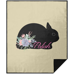 Polish Rabbit Premium Picnic Blanket 50x60