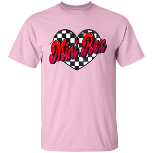 Mini Rex Checkered Heart Youth T-shirt