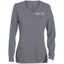 The Hope Center Ladies' Moisture-Wicking Long Sleeve V-Neck Tee