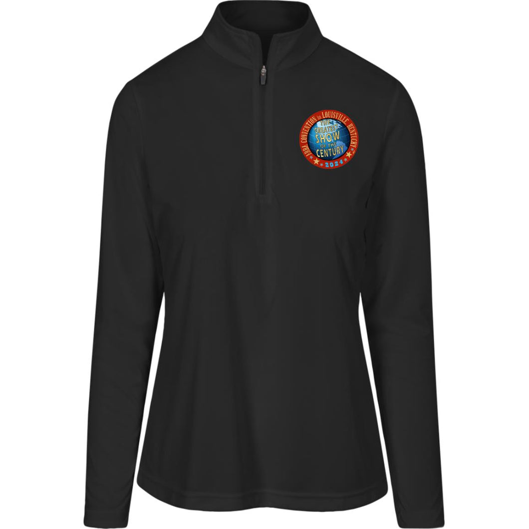 NJWRC 24 Convention Edition Womens Polyester Quarter Zip