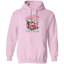 Mickey's Christmas Trees Adult Pullover Hoodie