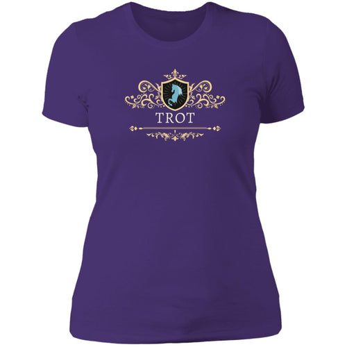 Trot & Scrolls Ladies' Boyfriend T-Shirt