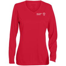 The Hope Center Ladies' Moisture-Wicking Long Sleeve V-Neck Tee