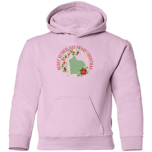 Merry Netherland Dwarf Christmas Youth Pullover Hoodie