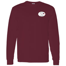 Czech Frosty Adult Long Sleeve T-Shirt with Chest and Full Back Logo