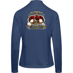 NJWRC 24 Convention Edition Women's Polyester Long Sleeve, V-neck Tee