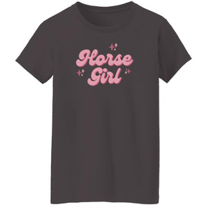 Horse Girl Ladies' 5.3 oz. T-Shirt