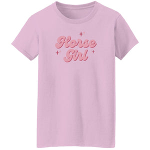 Horse Girl Ladies' 5.3 oz. T-Shirt