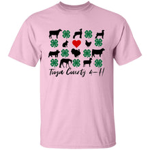 Tioga County 4-H "The Heart of it All" Youth T-Shirt