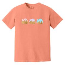 3 Scoops of Rabbit Adult Garment-Dyed T-Shirt