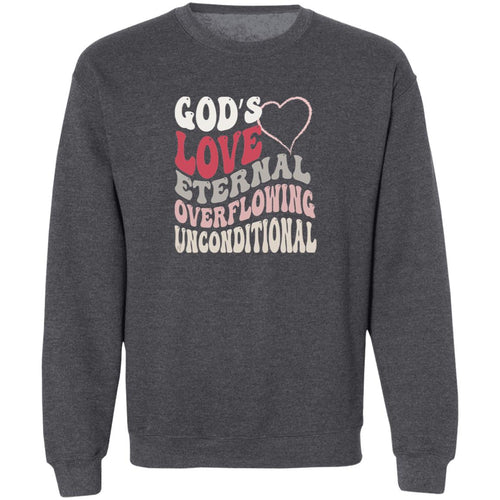 God's Love Adult Crewneck Sweatshirt