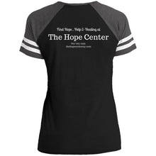 The Hope Center Ladies' Game V-Neck T-Shirt