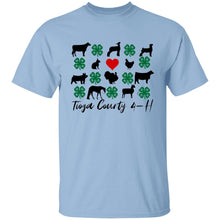 Tioga County 4-H "The Heart of it All" Youth T-Shirt