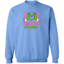 Grinchy Love Students Adult Crewneck Sweatshirt