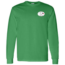 Czech Frosty Adult Long Sleeve T-Shirt with Chest and Full Back Logo