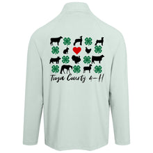 Tioga County 4-H CrownLux Mens Clubhouse Quarter Zip