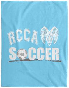 RCCA Soccer Cozy Plush Fleece Blanket - 60x80