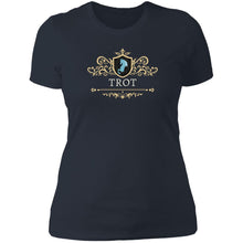 Trot & Scrolls Ladies' Boyfriend T-Shirt