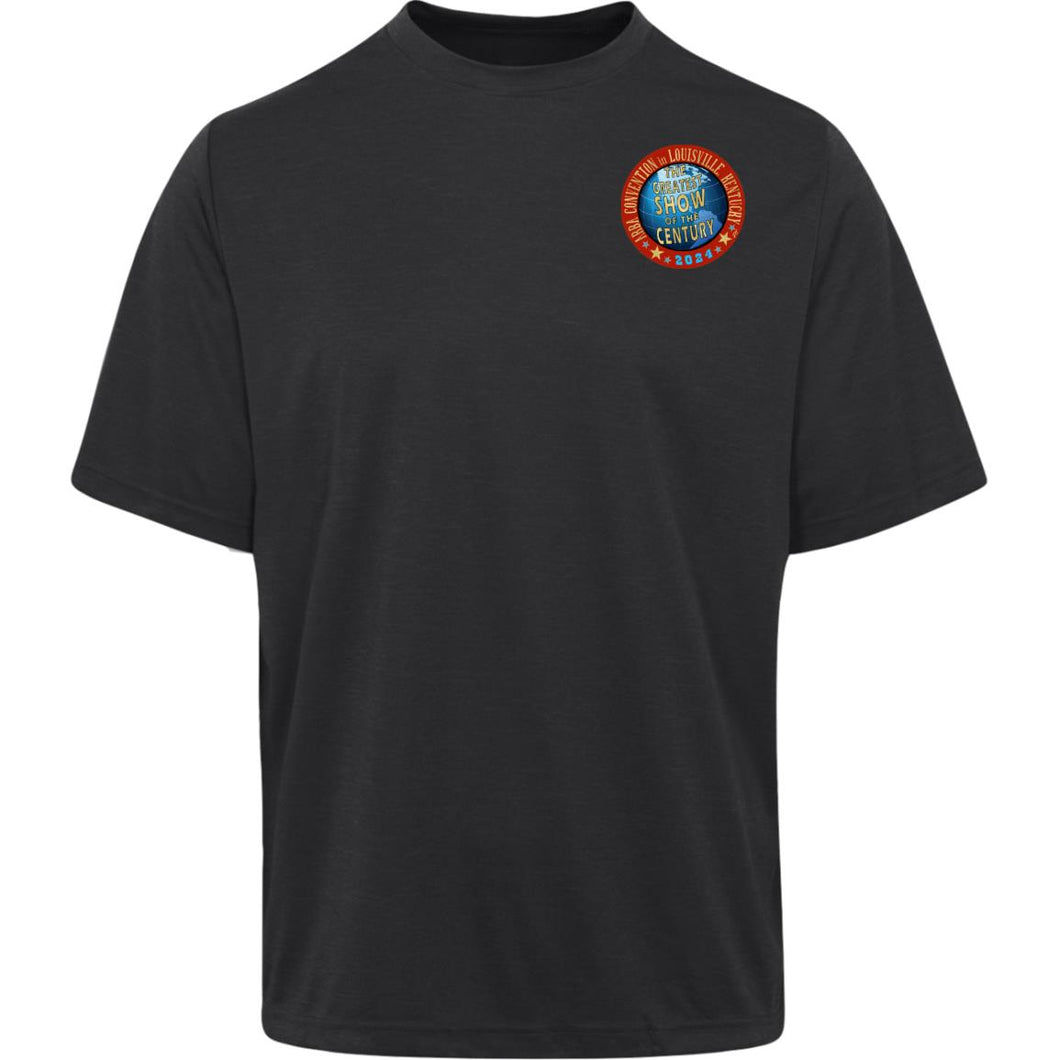 NJWRC 24 Convention Edition  Mens Polyester Heather Tee