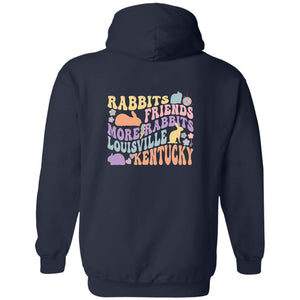 Rabbits, Friends, & More Rabbits Convention 24 Adult Hoodie