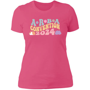 Rabbits, Friends & More Rabbits Convention 24 Ladies Boyfriend T-shirt