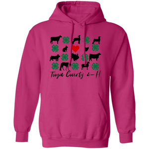 Tioga County 4-H "The Heart of it All" adult hoodie