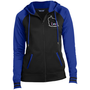 JW Love Ladies' Sport-Wick® Full-Zip Hooded Jacket