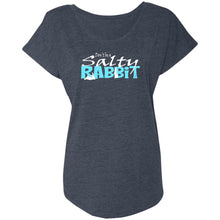 Don't be a Salty Rabbit  Ladies' Triblend Dolman Sleeve